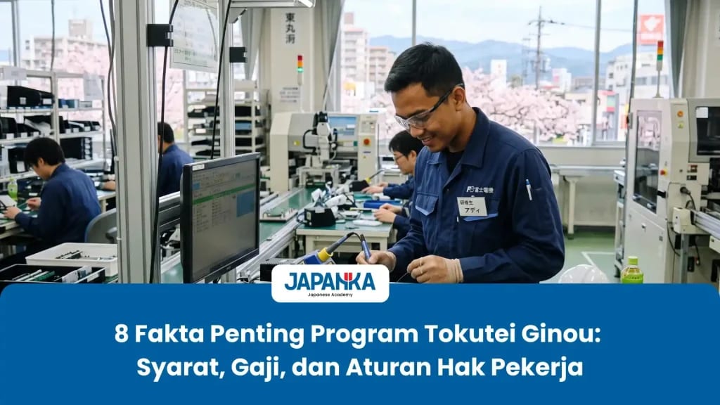 8 Fakta Program Tokutei Ginou: Syarat, Gaji, dan Aturan Hak Pekerja